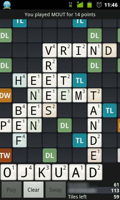 Wordfeud Bandit .
